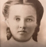 Hendricks in her youth