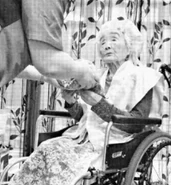 Miura at the age of 110