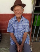 Josino Levino Ferreira 107th.jpg (155 KB) On his 107th birthday in 2020