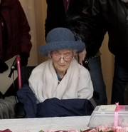 E115-116(3).png (119 KB) Ceccarelli (aged 115), the day before her 116th birthday on 4 February 2024