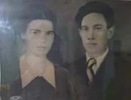 Paladia Noja with her husband Simon Noja in 1944