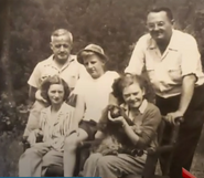 Ridgway with her family in the 1930's.