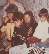 Panagioula with some of her grandchildren
