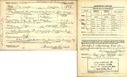 His WW2 Draft Card