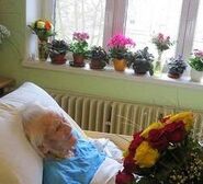 Lidmile Junkova105.jpg (17 KB) Junkova on her 105th birthday in 2018.