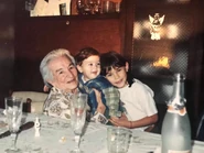 Benegas on her 90th birthday in 1997.