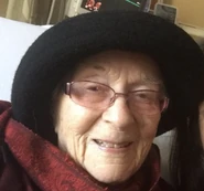 Edie109.png (1.3 MB) Ceccarelli (aged 109) in December 2017, recovering from hip surgery