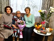 Gadyuchkina (aged 111, almost 112) in November 2022