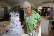 Abbracciamento celebrating her 105th birthday in May 2018