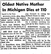Smaller Obituary, May 28, 1960.