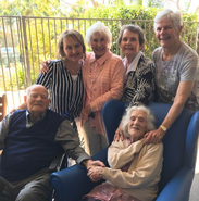 Mawer with his sister Helen in 2019