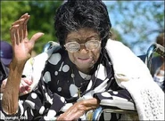 115 bettie.png (263 KB) Bettie Wilson (age 114) in either 2004 or 2005 in New Albany, Mississippi.
