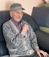 Ilie Ciocan 29.04.2025.jpg (77 KB) Ilie Ciocan (aged 111) on 29 April 2025