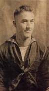 Mills serving in the United States Navy during World War I