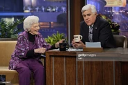 Connie SawyerMay2013.jpg (360 KB) Connie Sawyer (aged 100) during an interview with Jay Leno on 8 May 2013