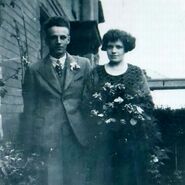 John with his wife Beatrice