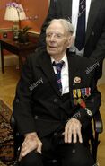 Harry Patch at the age of 108.