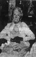 Stone on her 106th birthday in 1973