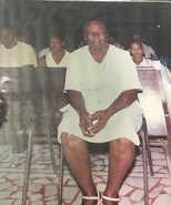 Maria Sao Pedro Conceicao in August 2001 on her claimed 100th birthday.