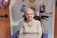 Magda Janssens.jpg (94 KB) On her 109th birthday on 2021