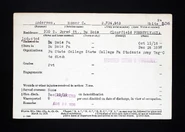 WW1 Service File with birth date