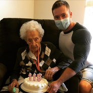 TSutcliffe115.png (1.8 MB) Sutcliffe (aged 115) in October 2021, with GRG-Nebraska Correspondent, Ethan Unruh