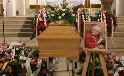 Tekla Juniewicz funeral