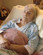 Delma Kollar in August 2009 at age 111.