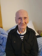Arvi Hämäläinen on his 107th birthday in 2024.