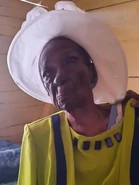 Mary Browne on her 106th birthday in 2022