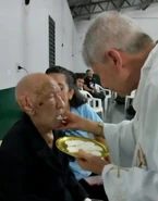 On his claimed 111th birthday in 2022
