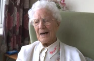 Willis on her 110th birthday in March 2020