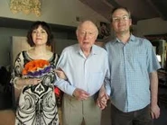 Norman Lloyd at the age of 99.