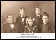 Jennie with her husband and kids in 1903