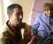 Aged 112, with Mon. Luc Le Lay, GRG International Correspondent from Paris, France