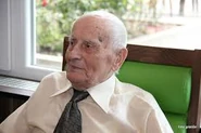 Niko Dragoš at the age of 107.