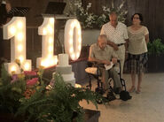 Flores Marquez on his 110th birthday.