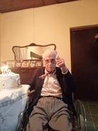 On his 109th birthday in 2020