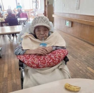 Aged 112, in March 2023