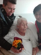 Marija Bibulic5.jpg (64 KB) Marija Bibulic with Red Cross of Poreč in March 2020.