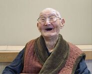 CWatanabe111.jpg (41 KB) Watanabe at the age of 111.