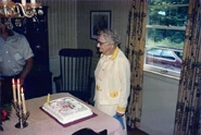 Florence Kinberger at the age of 102