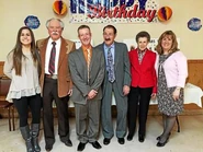 Aged 105 (third from right)