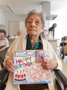 On her 111th birthday in 2019