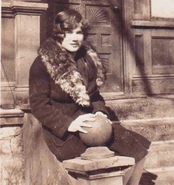Mime Westcott as a young woman.