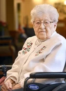 Zahn (aged 111) in early 2020