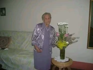Brenes Estrada on her 109th birthday in 2019