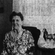 Williams Berry on her claimed 107th birthday in 1961