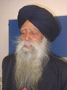 Fauja Singh at the age of 104.