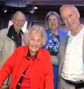 Cecile Klein (aged 107) two weeks before her 108th birthday in 2015.